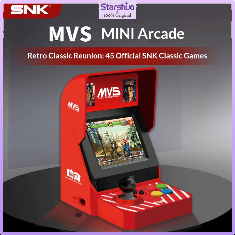 Arcade Game Jackpot - 유니코 MVS 미니 아케이드 콘솔 (내장