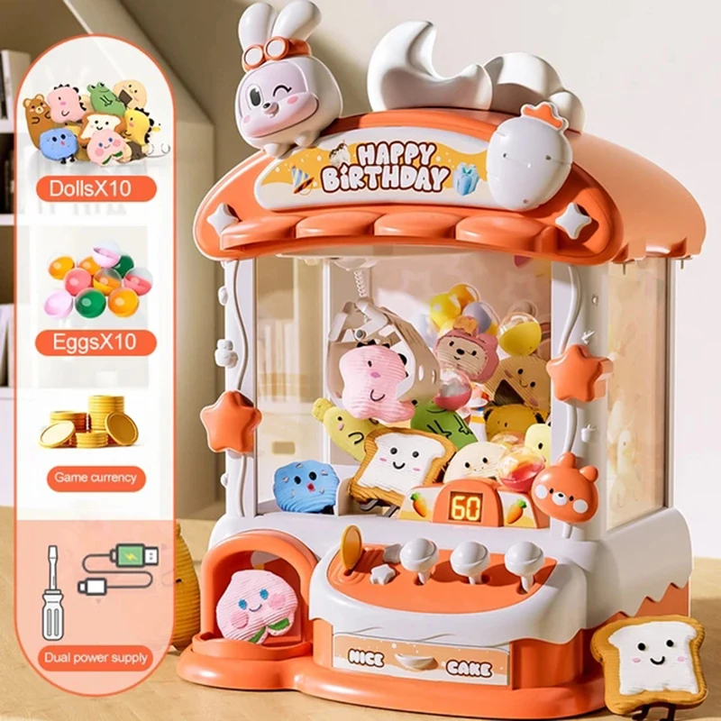 Claw Crane Machine - 만화 클로 게임 기계 토끼 자동