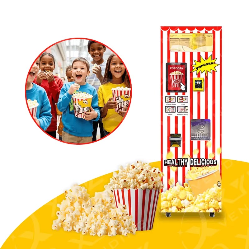 Popcorn Vending Machine - 도매가 자동 전기 팝콘 제조기 상업용