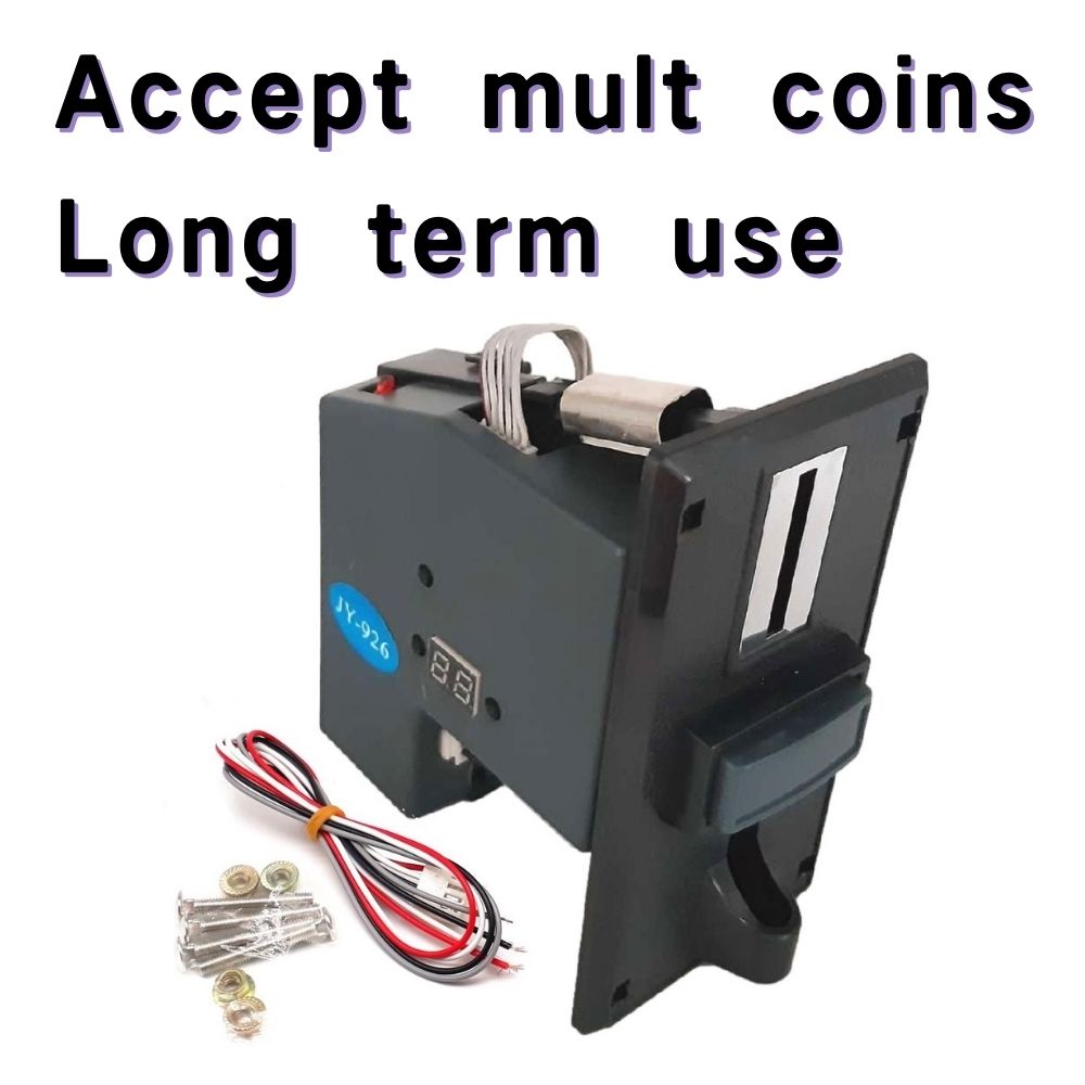 Coin Acceptor Selector - 자동 판매기용 플라스틱 전면 플레이트가 있는