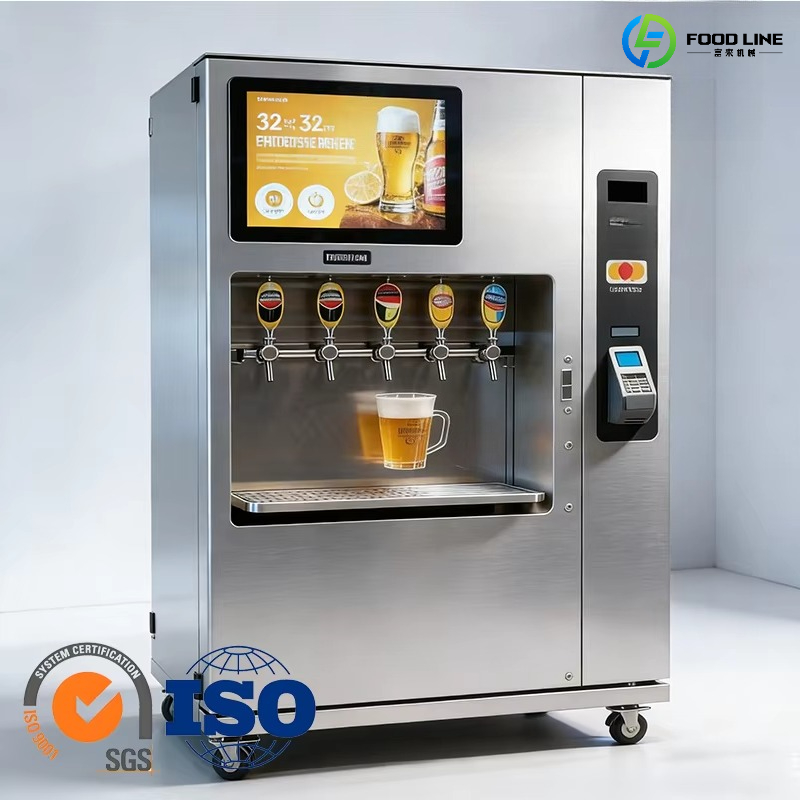 Popcorn Vending Machine - 셀프 서비스 금속 맥주 자판기 SDK
