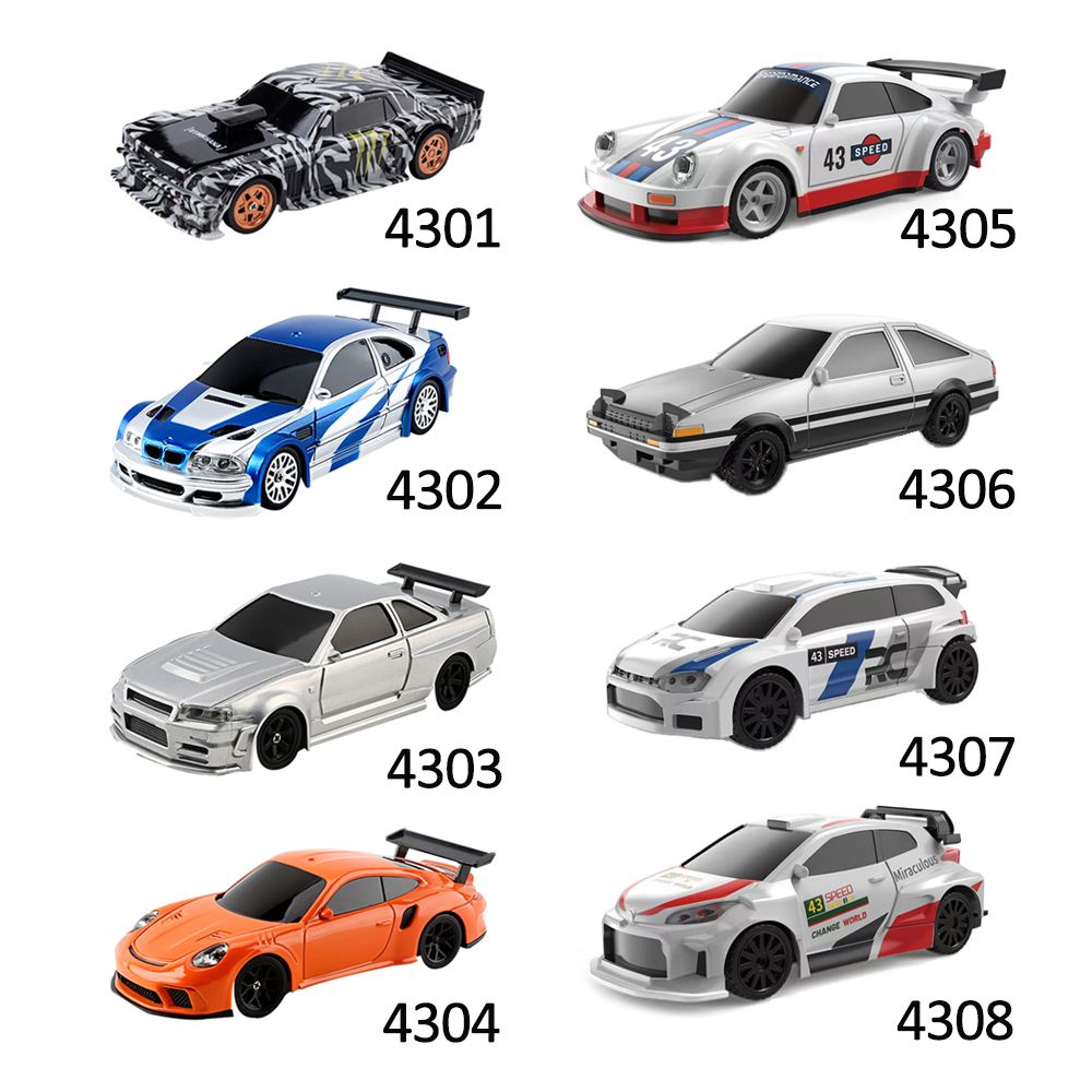 업그레이드 된 자이로 1/43 RC 표류 자동차 레이싱 - Racing Arcade Cabinet 리뷰 및 가격