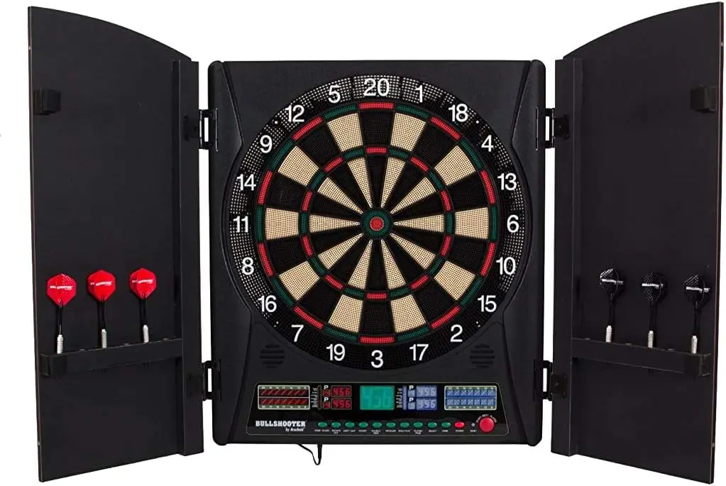 베스트셀러 마로더 5.0 전자식 소프트 팁 다트보드 캐 - Electronic Dartboard Cabinet 리뷰 및 가격