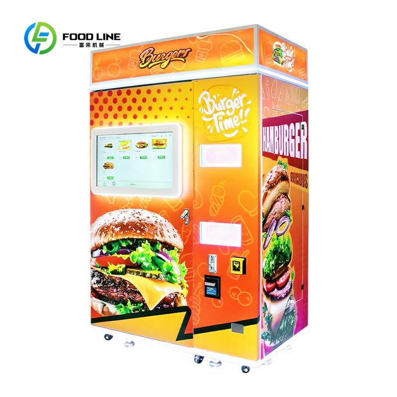 자동 스마트 버거 자판기 QR 코드 동전 결제 철제 구 - Vending Machine Qr Code 리뷰 및 가격