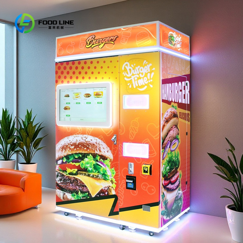 자동 스마트 버거 자판기 QR 코드 동전 결제 철제 구 - Vending Machine Qr Code 리뷰 및 가격