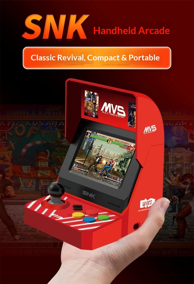 유니코 MVS 미니 아케이드 콘솔 (내장 스크린 포함) - Arcade Game Jackpot 리뷰 및 가격