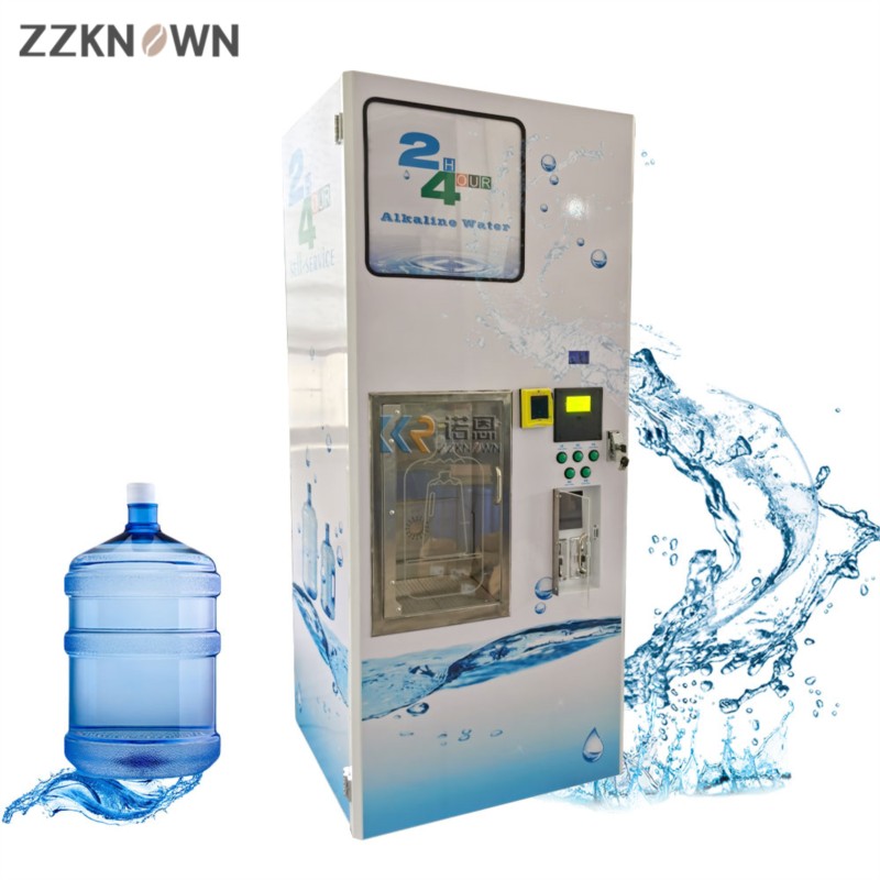 맞춤형 얼음 및 정수 자판기, 현금 및 QR 코드 결제 - Vending Machine Qr Code 리뷰 및 가격