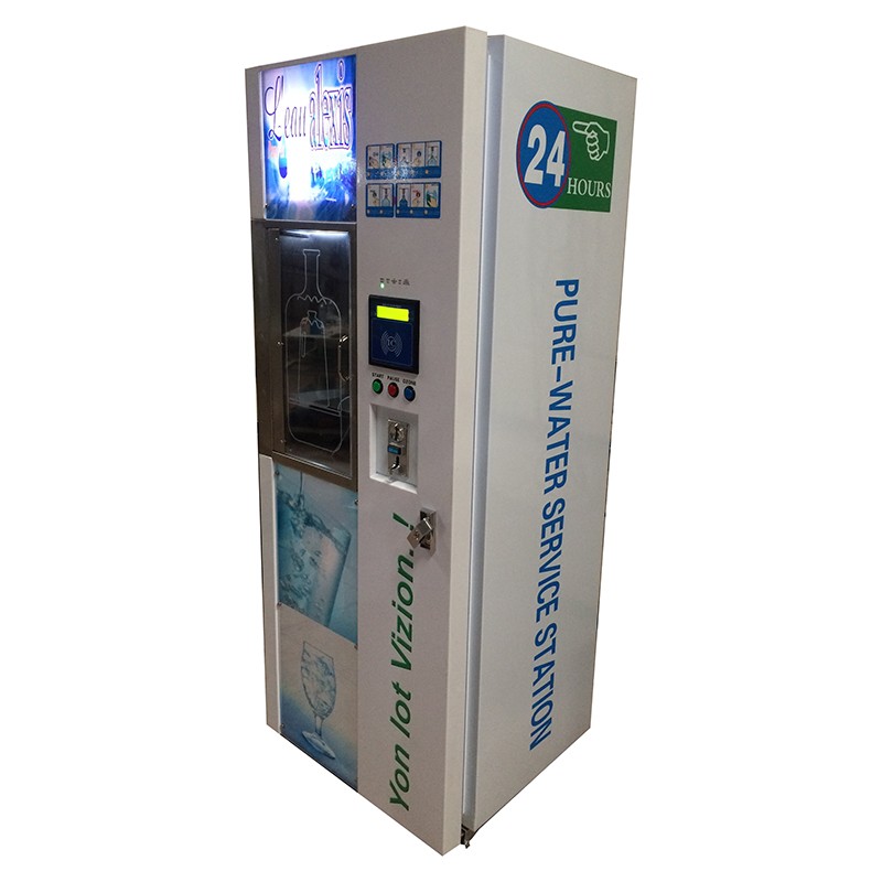 맞춤형 얼음 및 정수 자판기, 현금 및 QR 코드 결제 - Vending Machine Qr Code 리뷰 및 가격