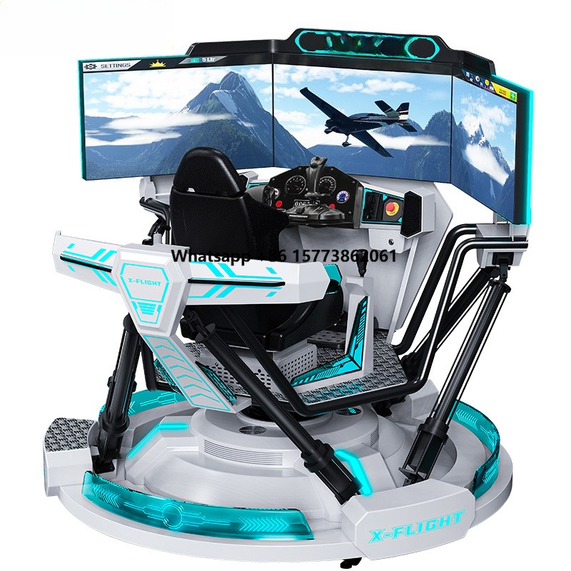 VR 비행 시뮬레이터 항공기 교육 및 훈련 5D 7D  - 9D Vr Simulator 리뷰 및 가격