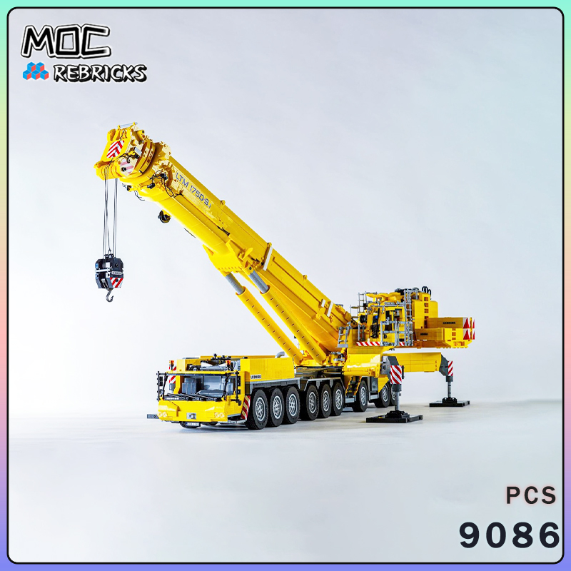 시티 시리즈 MOC 브릭스 1750-9.1 지브 크레인 - Claw Crane Machine 리뷰 및 가격