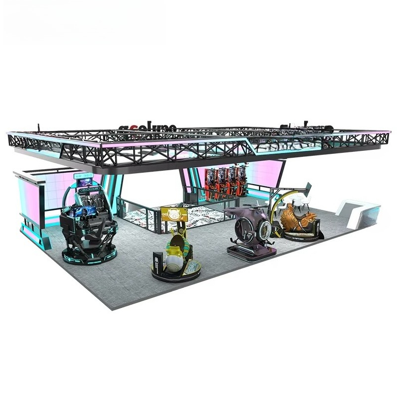 VR 테마파크 가상현실 9D 아케이드 게임 시뮬레이터  - Arcade Games & Vending Llc Photos 리뷰 및 가격