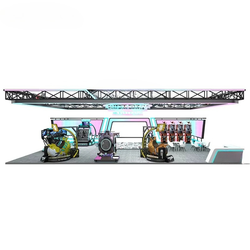 VR 테마파크 가상현실 9D 아케이드 게임 시뮬레이터  - Arcade Games & Vending Llc Photos 리뷰 및 가격