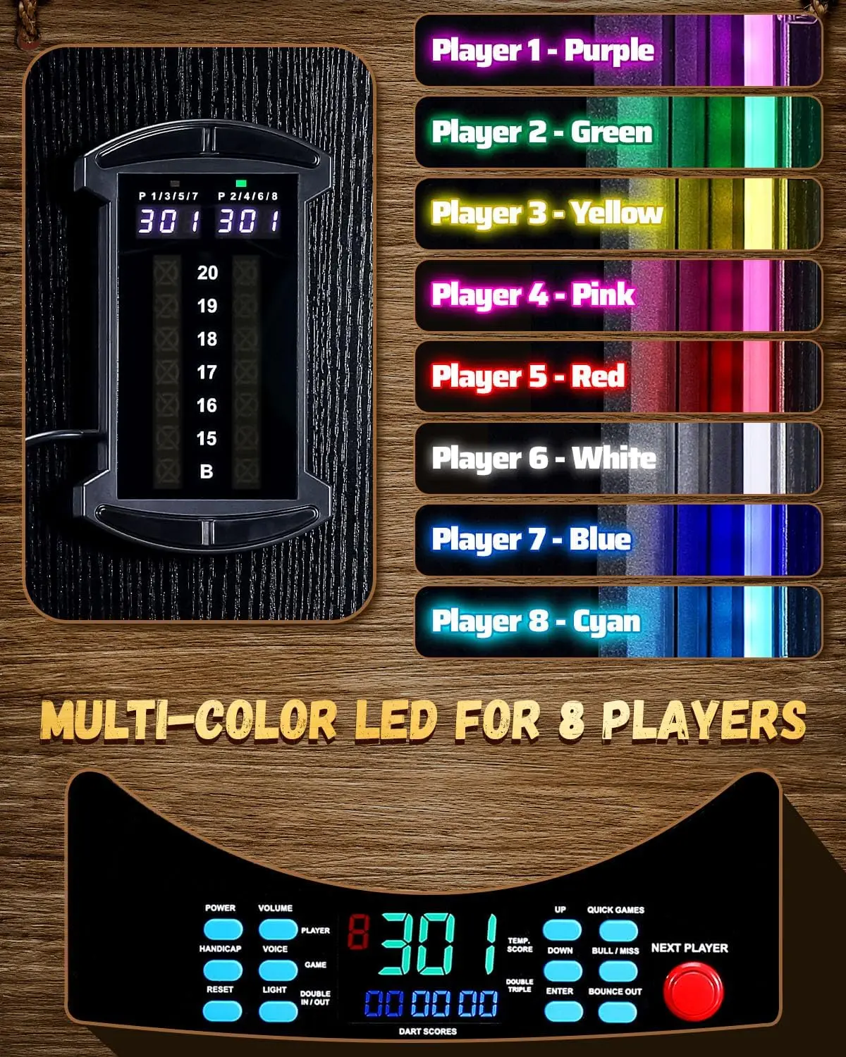 전자 다트보드, 점수판이 있는 전동 다트보드 캐비닛 | - Electronic Dartboard Cabinet 리뷰 및 가격