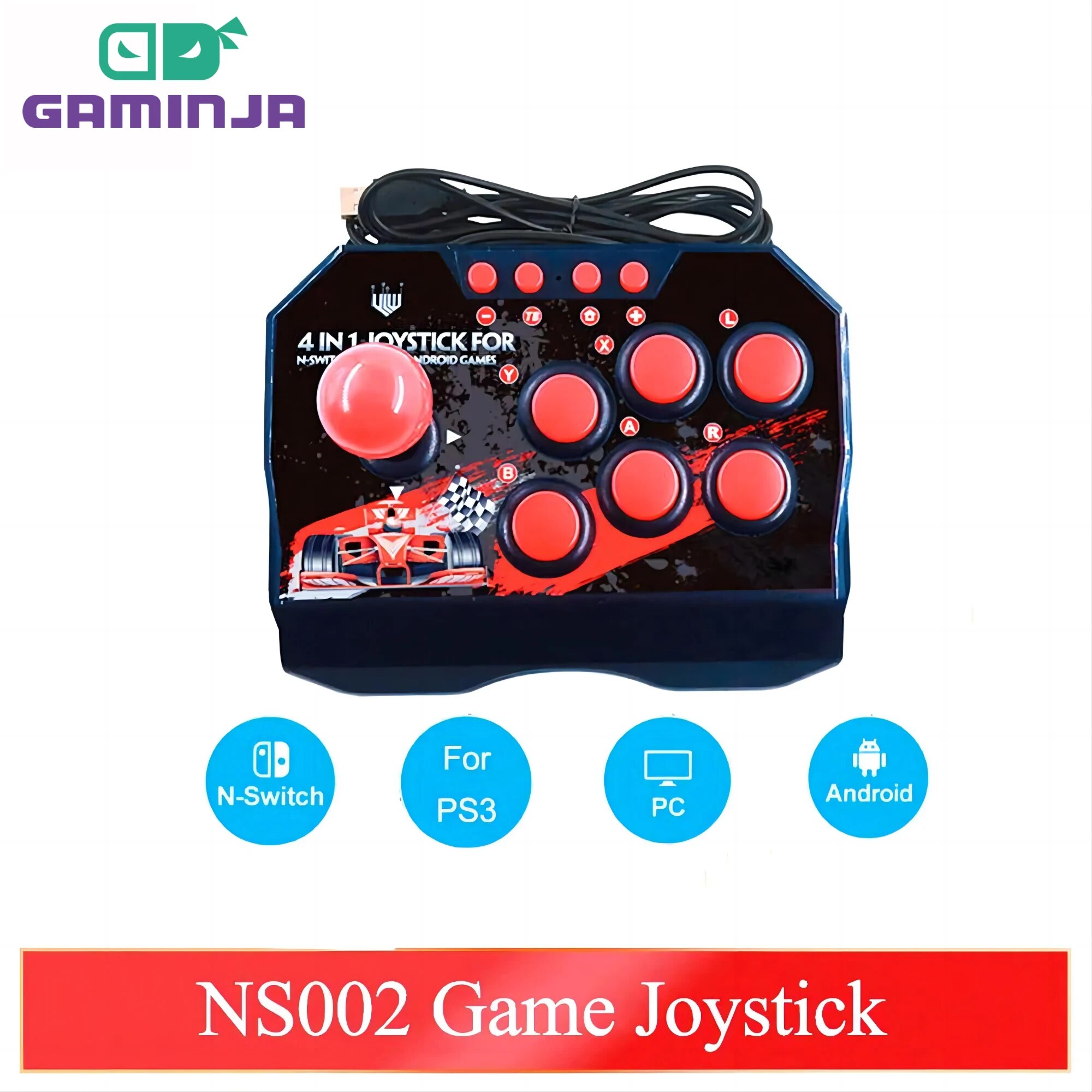 GAMINJA NS002 4 1 레트로 아케이드 콘솔  - Arcade Game Jackpot 리뷰 및 가격