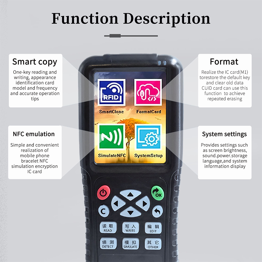 휴대용 RFID NFC 스마트 카드 리더/라이터 X10 - Nfc Card Reader Vending 리뷰 및 가격