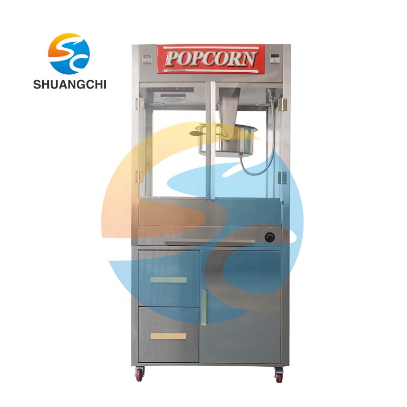 쌍치 공장 32온스 상업용 팝콘 기계 스테인리스 스틸  - Popcorn Vending Machine 리뷰 및 가격