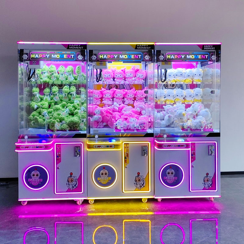 핫세일 3인용 인형뽑기 아케이드 크레인 게임기 LED  - Arcade Vending Machines For Sale 리뷰 및 가격